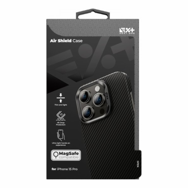 NEXT ONE AirShield MagSafe Carbon Carbon iPhone 15 Pro Case