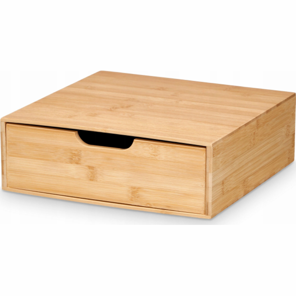 Bambusový kontejner Kinvara se zásuvkou ECANU, 30 x 30 x 10