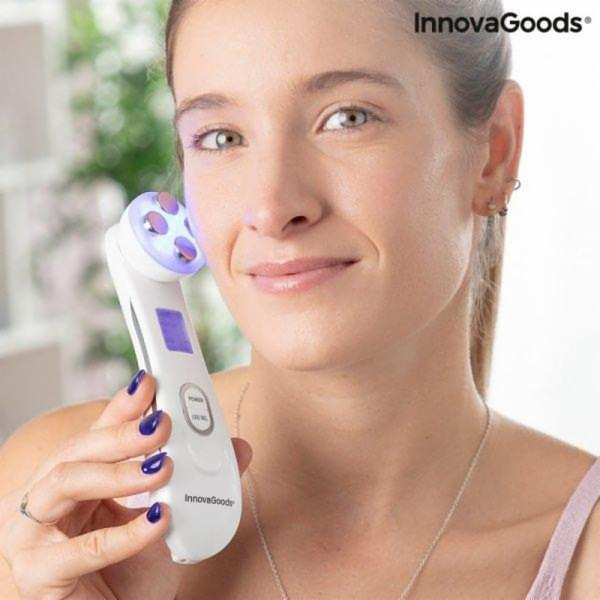 InnovaGoods Masážní přístroj na obličej s radiofrekvencí,...