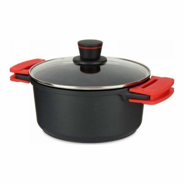 Kinvara roztavený černý hliníkový hrnec (24 cm)