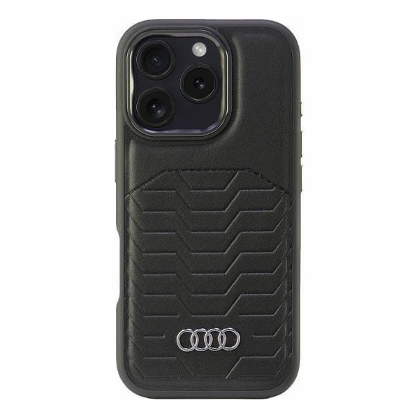 Audi Audi Synthetic Leather MagSafe iPhone 16 Pro 6.3 čer...