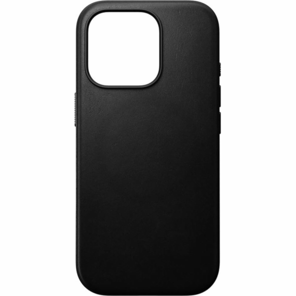 Nomad moderní kožené pouzdro na iPhone 16 Pro Max černé