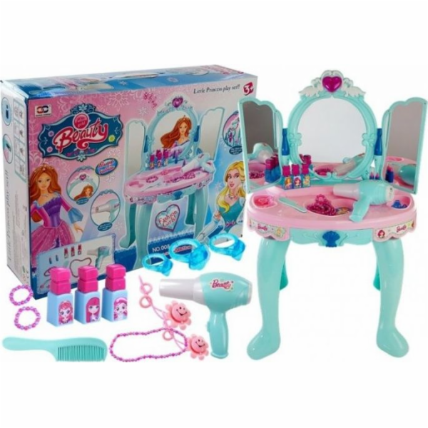 Lean sportovní toaletní stolek Beauty Set se zrcadlovým s...