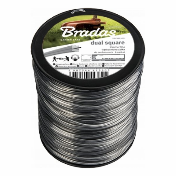 Bradas RIPPER DUAL ŘEZNÁ LINKA 2,7*345m/SQUARE2,5kg