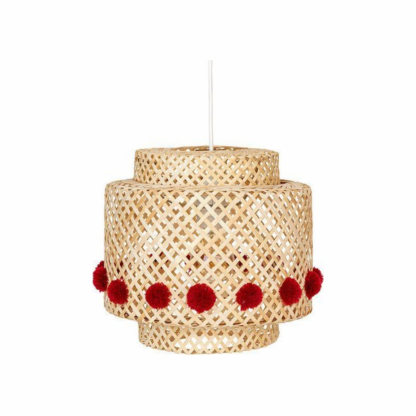 Závěsná lampa Atmosphera LIBY BAMB s prolamovaným bambuso...