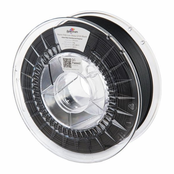 Spectrum Filament Spectrum PA6 Low Warp GF30 Black 1,75 m...