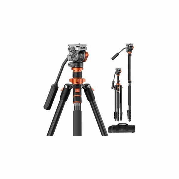 K&F stativ K&F Concept K234A7 Videostativ s hlavou FH-03