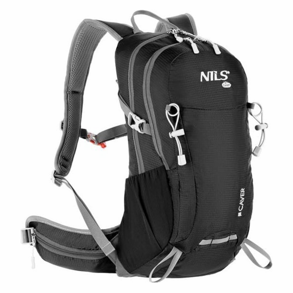 Černý turistický batoh Nils Extreme Caver 18l