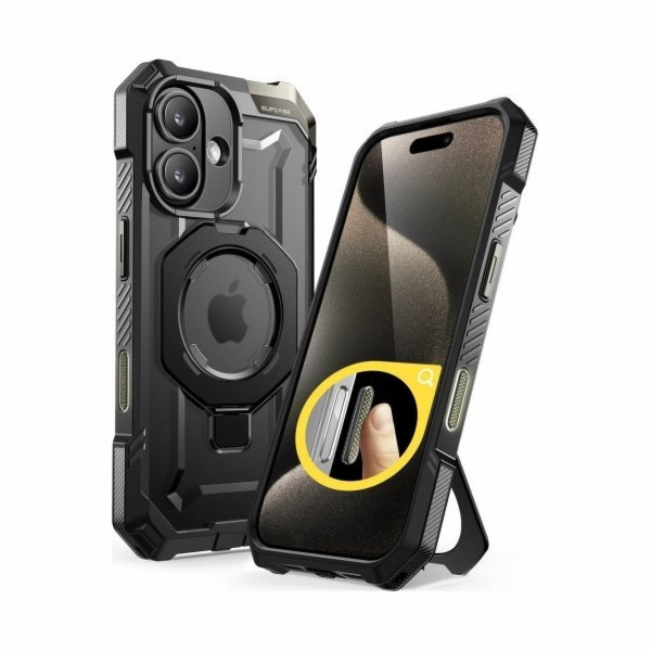 SUPCASE UB GRIP MAG MAGSAFE IPHONE 16 ČERNÝ