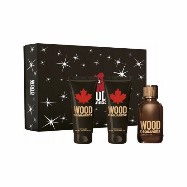 Alkotest SET DSQUARED Wood EDT sprej 100ml + SPRCHOVÝ GEL...