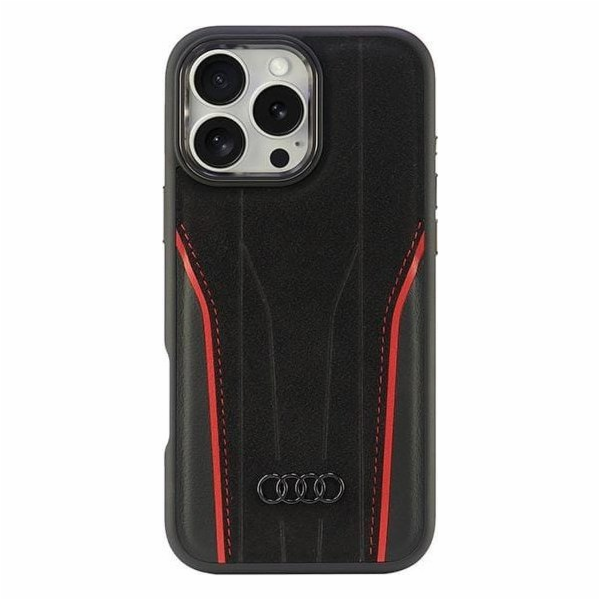 Audi Audi Originální kožené pouzdro MagSafe iPhone 16 Pro...