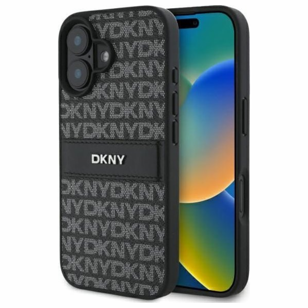 DKNY DKNY DKHCP16SPRTHSLK iPhone 16 6.1 černo/černé pevné...
