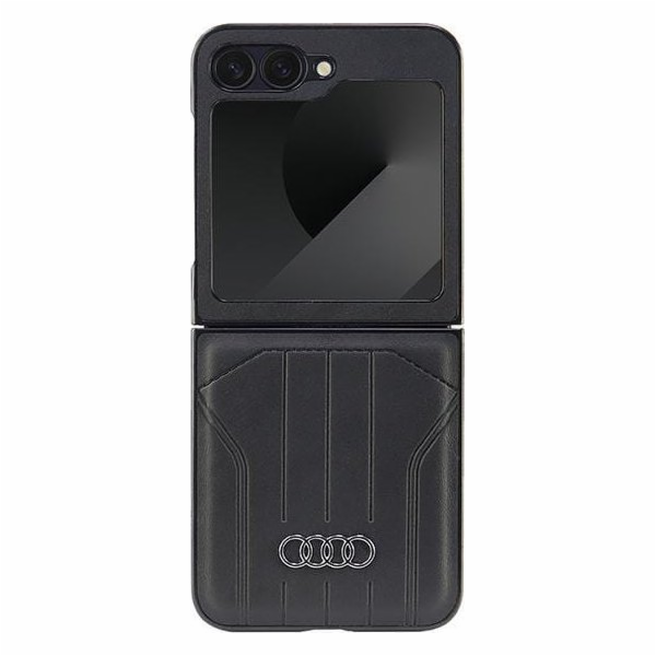 Audi Audi Syntetická kůže MagSafe Z Flip6 F741 černá/čern...