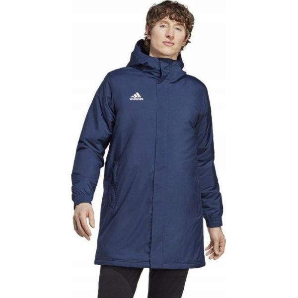 Pánská bunda Adidas Entrada 22 Stadium tmavě modrá veliko...