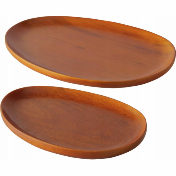 Sada dřevěných podnosů Boltze TORIN, 20-29 cm