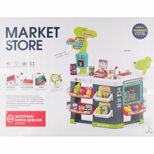 Mega Creative SUPERMARK B/O AKC 57X74X12 69X87X38 MC PUD 8