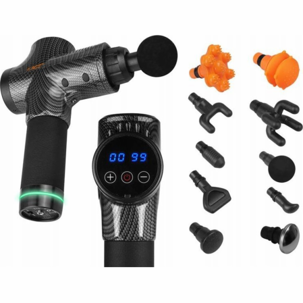 LTC Massager MASSAGER Masážní pistole LTC s 10 hroty, sad...