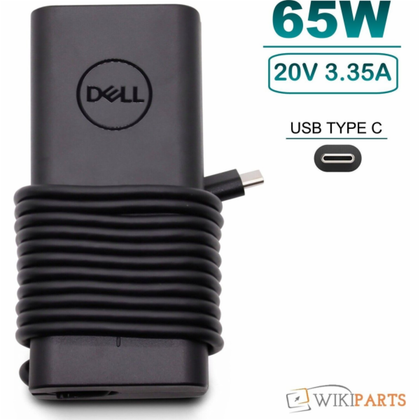 65W AC adaptér Dell s napájením notebooku typu C