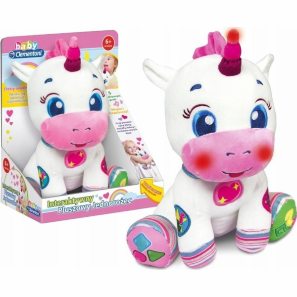 Clementoni CLE BABY interaktivní jednorožec 50937