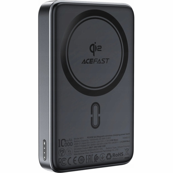 Acefast Acefast M11-10000 30W Qi2 magnetická powerbanka s...