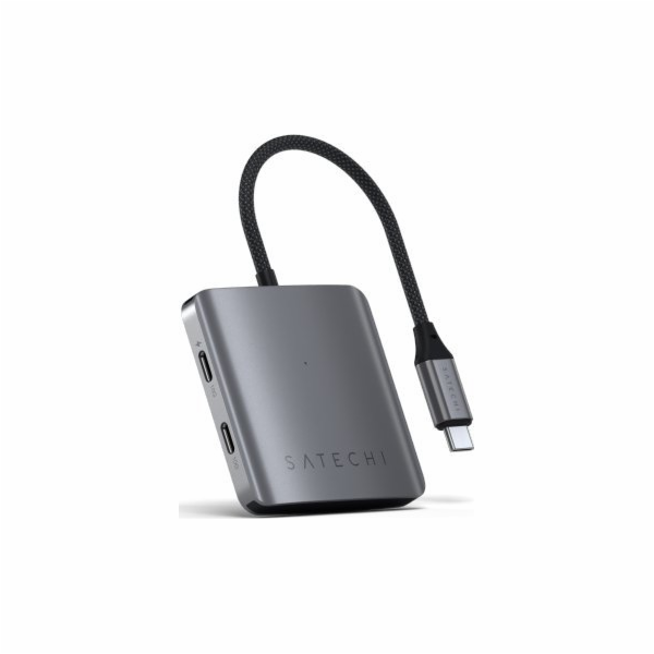 Satechi USB HUB Satechi 4portový USB-C Hub PD - hliníkový...