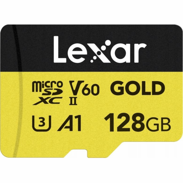 Lexar Professional Gold SD karta 128 GB UHS-II/U3 A1 V60 ...