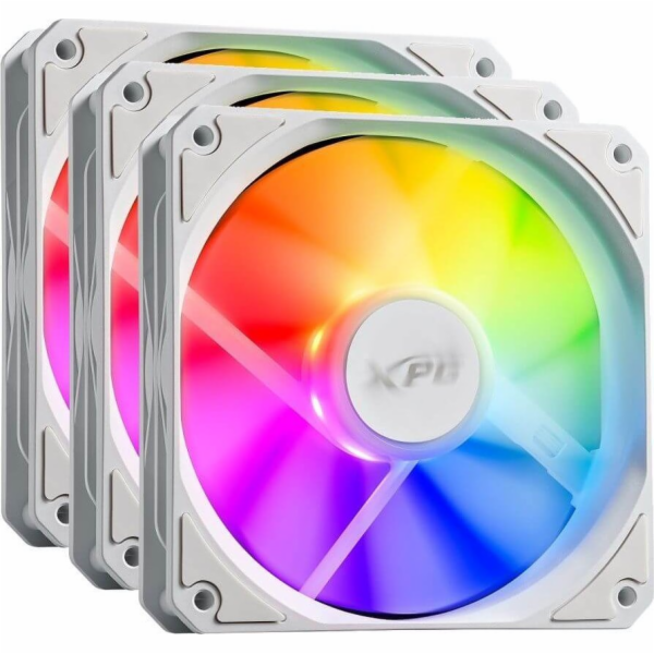 XPG Vento R 120 ARGB PWM ventilátor bílý 3-balení (VENTOR...