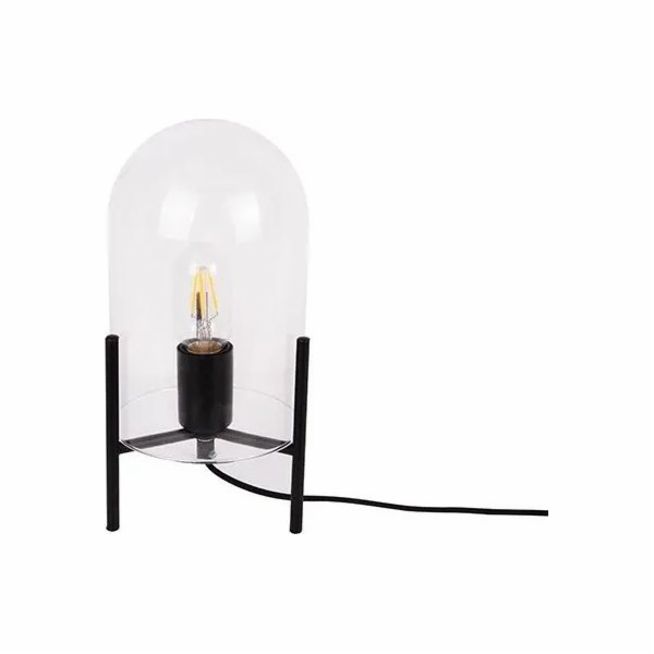 Leitmotiv Stolní lampa skleněné stínidlo BELL, O 16 cm