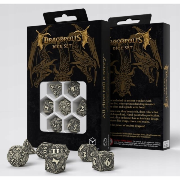 Q-Workshop Dracopolis: Skandinávská sada kostek Blackfang