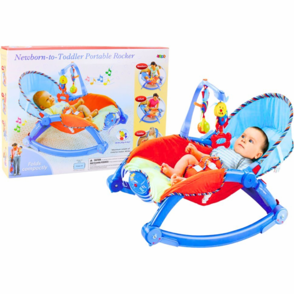 LeanToys Baby Rocker + Animal Arch