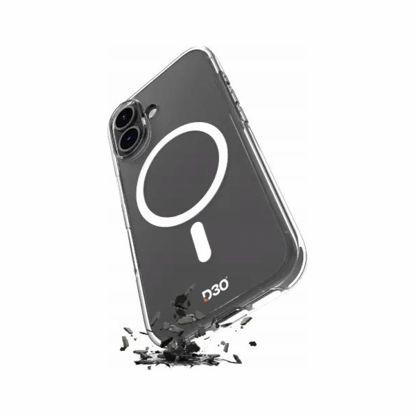 Silikonové pouzdro Puro Puro Impact Clear D3O MagSafe pro...