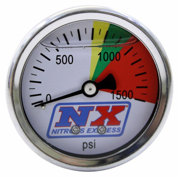 Tlakoměr Nitrous Express 0-100 BAR pro nitroválce