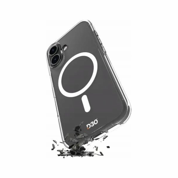 Silikonové pouzdro Puro Puro Impact Clear D3O MagSafe pro...