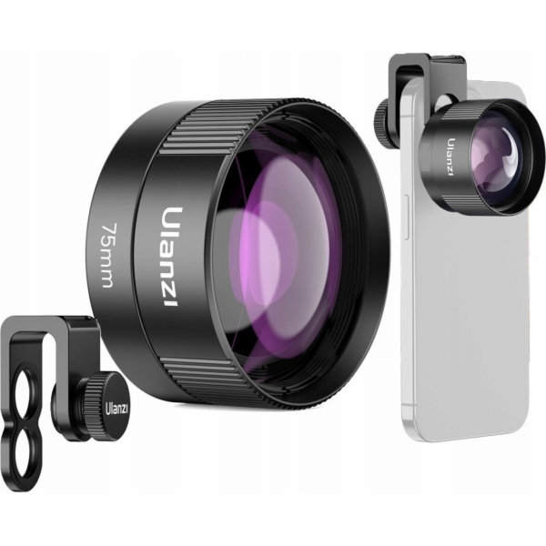 Ulanzi Prof. 75mm makro objektiv pro smartphone Telefon M...