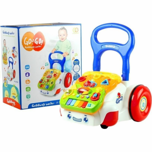 Dětské chodítko LeanToys hrací odnímatelný panel