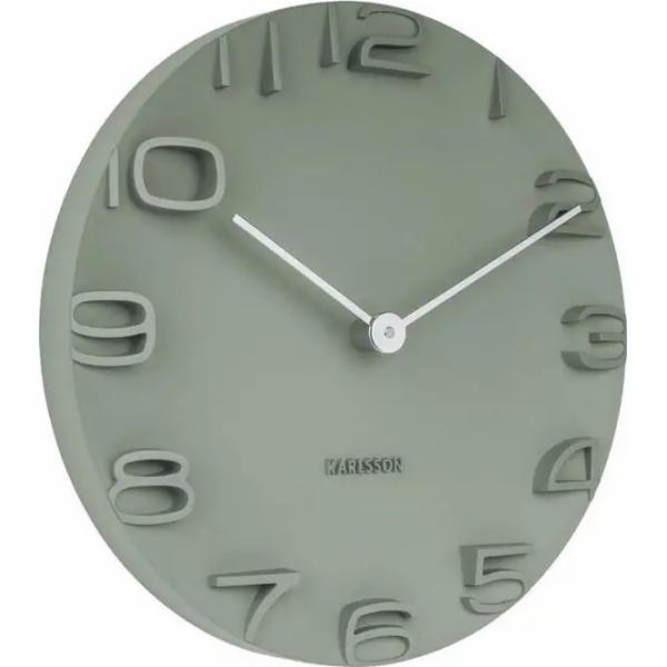 Nástěnné hodiny Karlsson EDGE, O 42 cm
