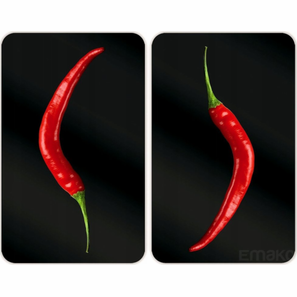 Wenko Ochranné desky na sporák, HOT CHILI – 2 kusy, WENKO