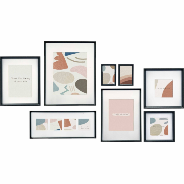 Giftdecor Frame Fotorámečky na fototapetu, 8 rámečků různ...