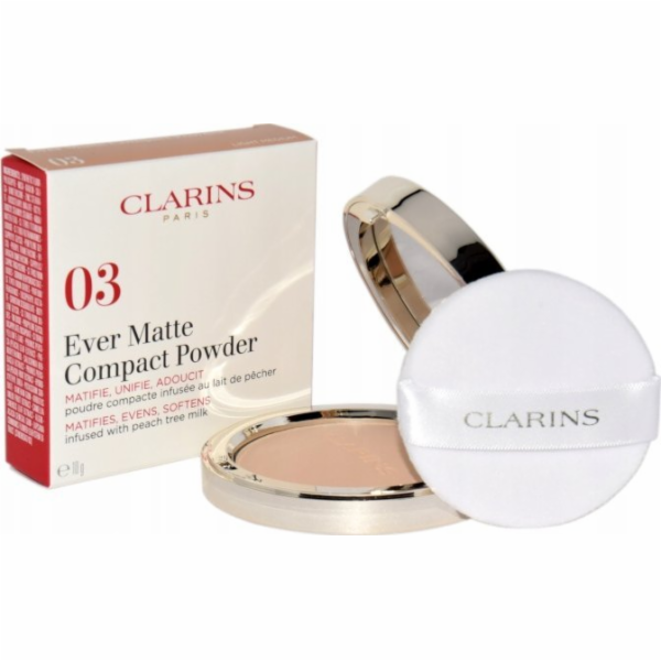 Clarins EVER MATTE KOMPAKTNÍ PUDER 03 LIGHT MEDIUM