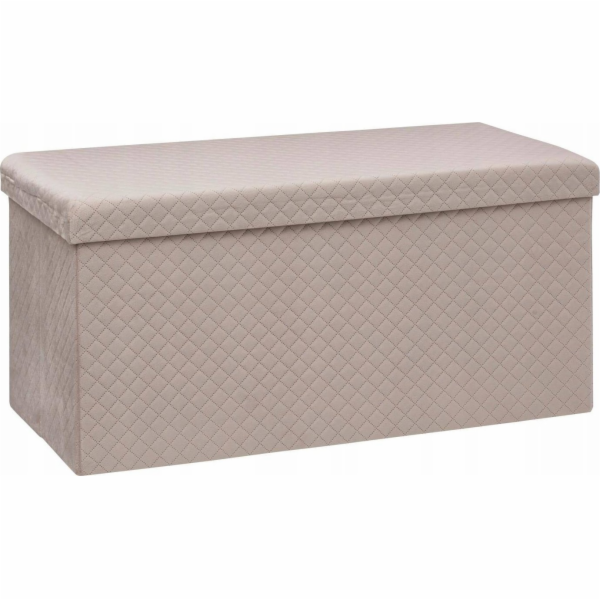5five Čalouněná taška s úložným prostorem, samet, 76 x 38...