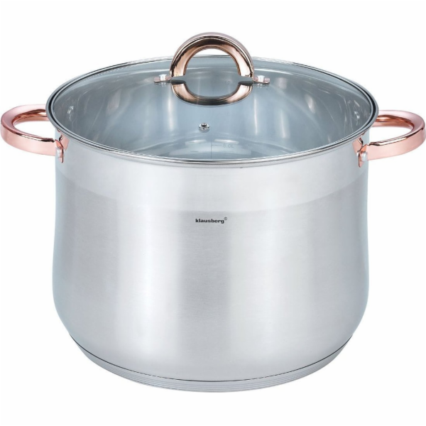 Klausberg KLAUSBERG GASTRO HRNEC S POKLIKOU 28cm 13L KB-7795