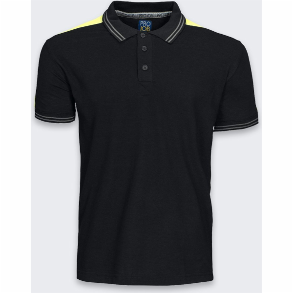Projob Polo Shirt Projob 2018 Pique BlackYellow