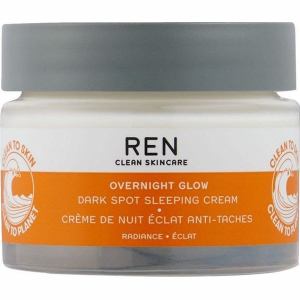 Ren Clean Skincare Overnight Glow Dark Spot Sleeping Crea...