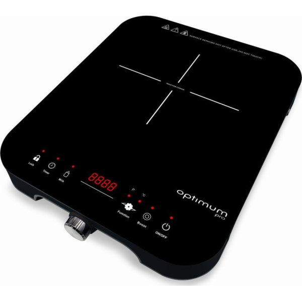 Optimum PX 1001 JEDNOTLAČKOVÝ INDUKČNÍ VARNÝ VAŘIČ ČERNÝ