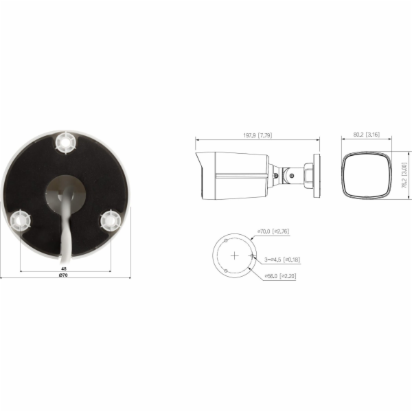 IP kamera Dahua Technology IPC-HFW1239TL1-A-IL-0360B Smar...