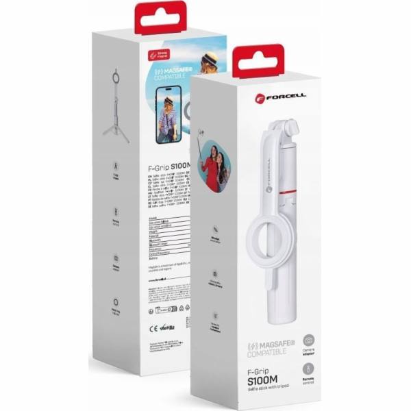 Selfie tyč ForCell F-GRIP MagSelfie S100M selfie tyč s be...