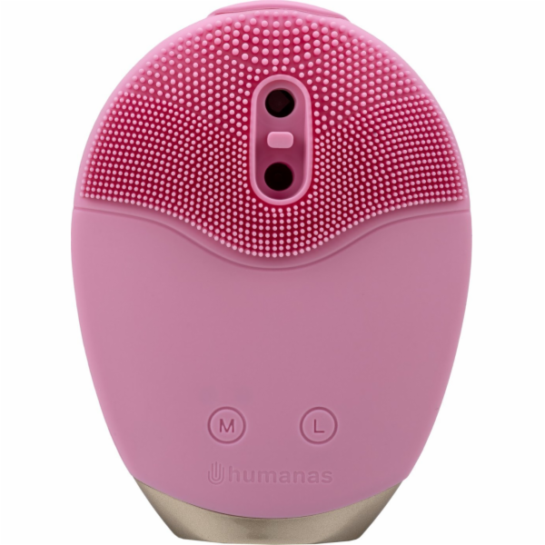 Humanas HUMANAS Aura Foam Sonický kartáč na obličej růžový