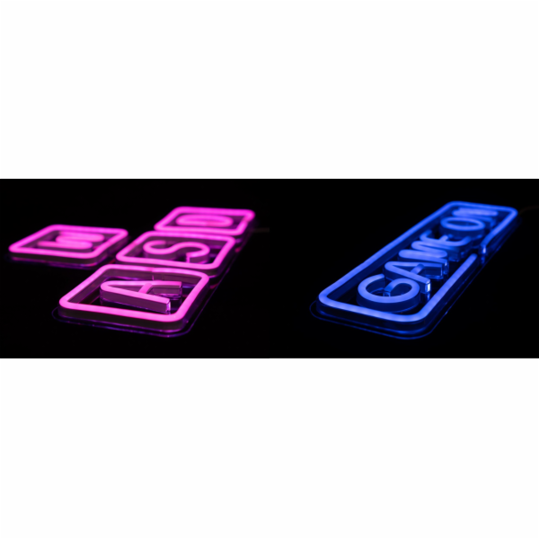 Nástraha PREYON Neon Wall Light WASD Purple Eye Bait (PBE...
