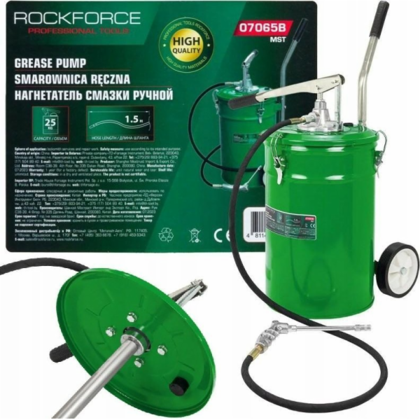Rockforce ruční mazací pistole/vodní pistole (25 kg)