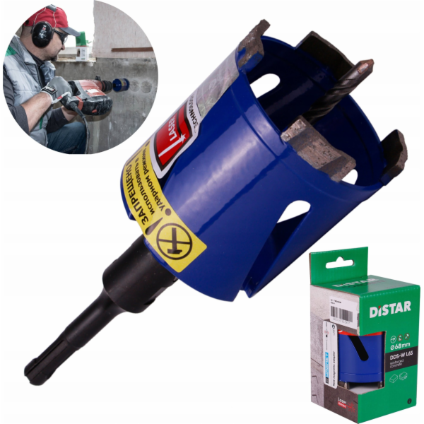 Distar Diamantová děrovka Distar DDS-W 68x65xl16 T-Beton